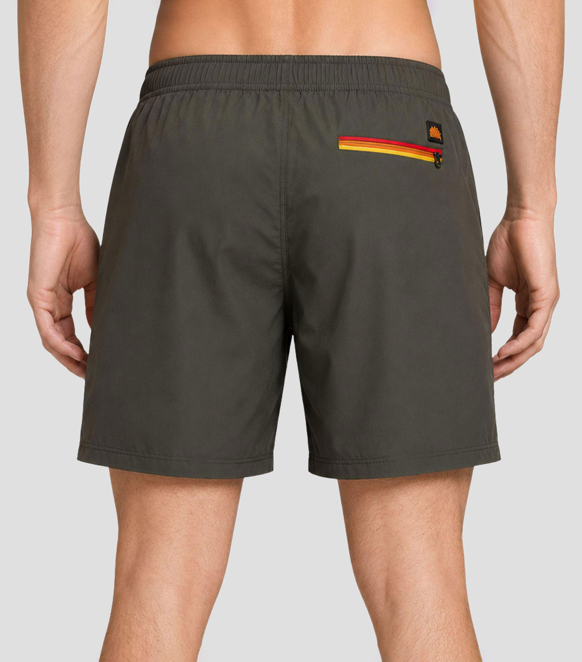Traje de Baño corto liso Hombre